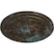Ekena Millwork Vincent Ceiling Medallion (Fits Canopies up to 6"), Hand-Painted Bronze Blue Patina, 26"OD x 3"P CM26VIBBS - alternate 2